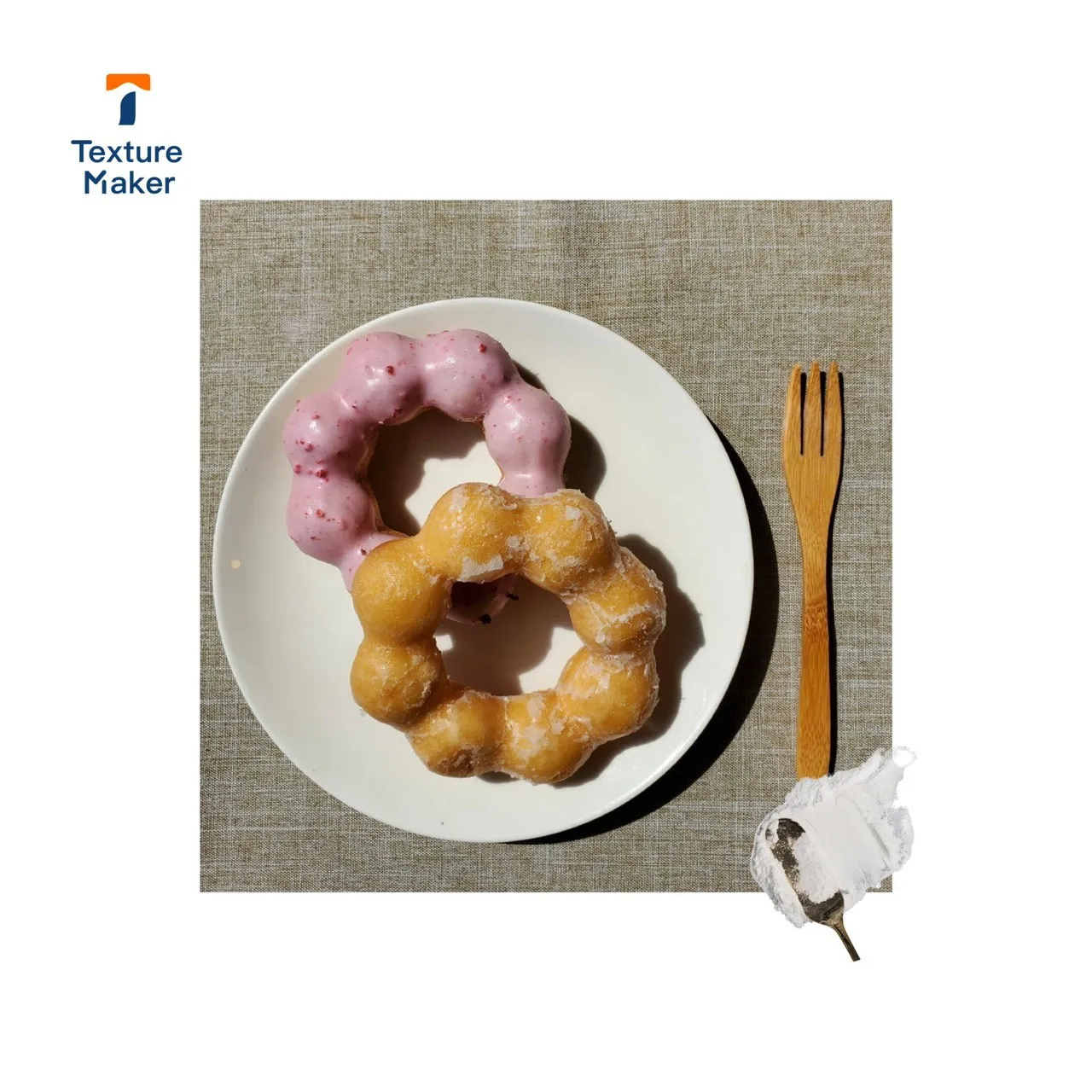 10kg - Refined in Taiwan chewy Vegan Mochi Donut premix powder