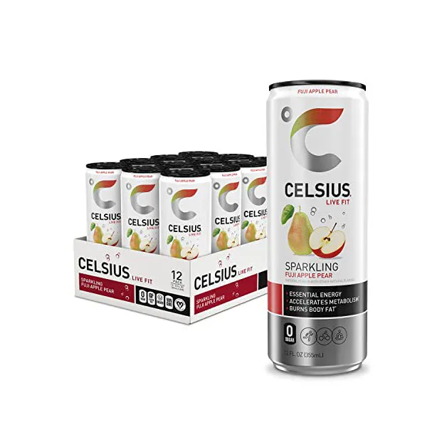 CELSIUS Assorted Flavors Official Variety Pack, Functional Essential Energy Drinks, 12 Fl Oz (Pack of 12)