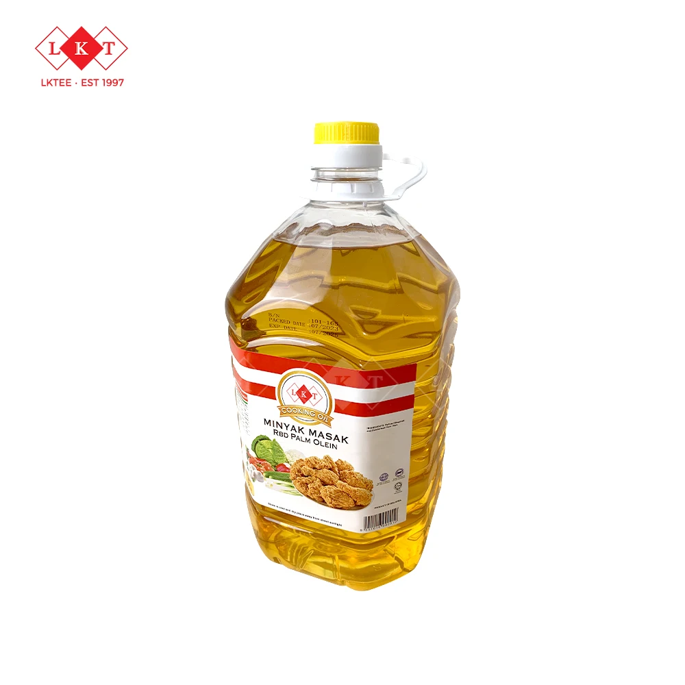 Растительное растительное масло, бутылки, 5 л, миньяк горенг, пальмовое масло, рафинированное RBD пальмовое олеин CP10 CP8 CP6