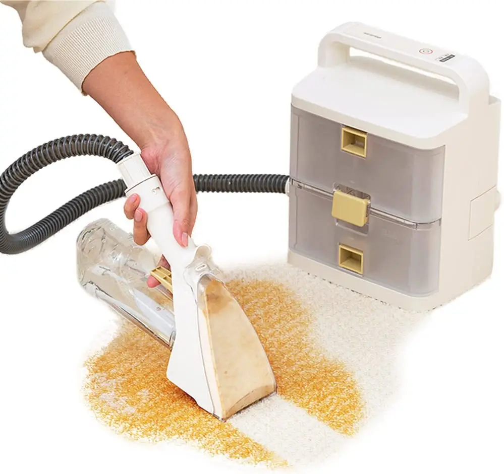 Cordless rinser cleaner, Vacuum Cleaner Carpet Washer Household Portable Wireless Vacuum Cleaner Small for Carpet