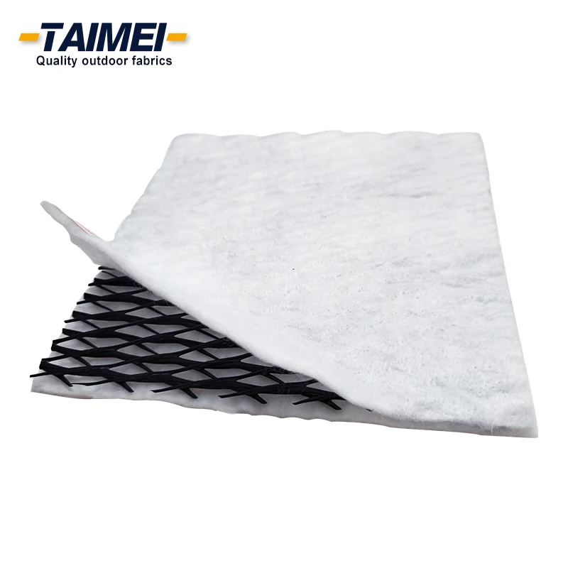 Salt Barrier Drainage Geocomposite Drain Drainage Layer Geocomposite Geogrids for Landfill Project