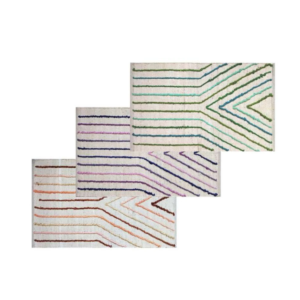 Custom Any Size Natural  Handwoven Hand Braided Rag 100% Natural Cotton Rag Rug At Best Price