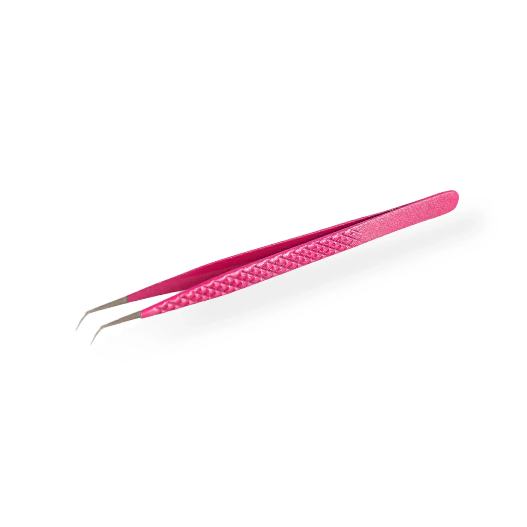 Best Fiber Tips Professional Eyelash Extension Tweezers for Perfect Grip to Lashes Rubber Tipped Tweezers for Women Competitive