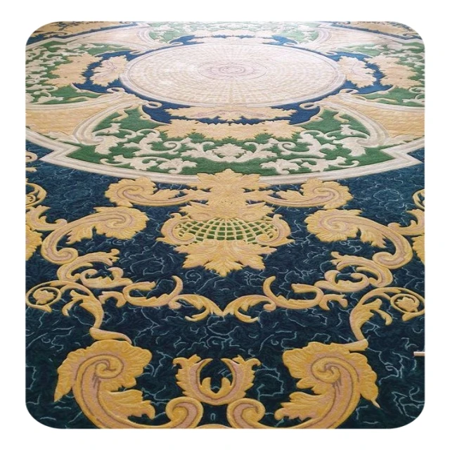 Customized Design Handmade Carpet 100% NZ Wool/nylon Carpet Rugs Pattern Customized Hand tufted Carpet