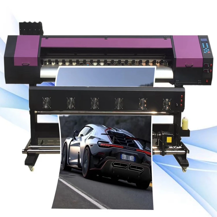 Cheapest  I3200 I1600  XP600  1.8m -3.2m Eco Solvent  Printer  Printing Machine  Large format  printer a
