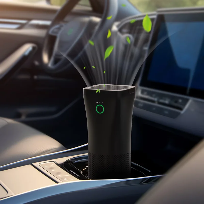 NEW PRODUCT LED Light H13 HEPA Filter For Home Car Office Smart Car Air Purifier