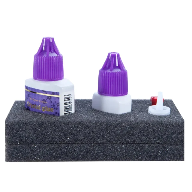 Best Price and Good Product Premium level glue with KC certificate for an exclusive silk eyelash Crystal Glue(5,10g)