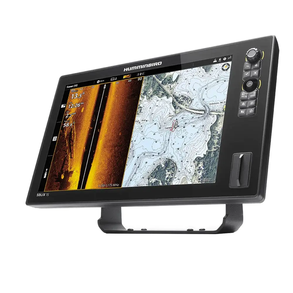 Doorstep Delivery For HumminBird SOLIX 15 G2 Fish Finder with Chirp Mega Si+ 15.4-Inch-Disp fish finder