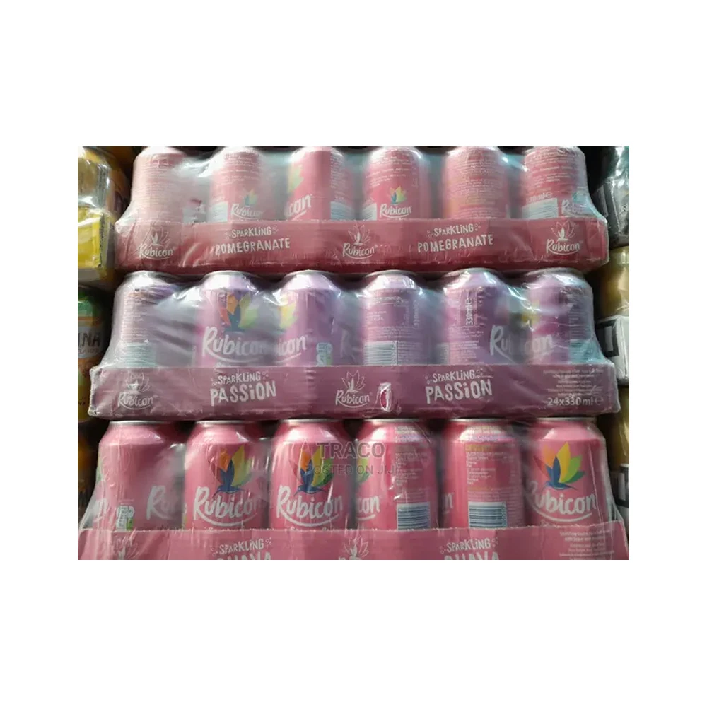 Bulk ProductionRubicon (full assortment) 330ml Fruit Flavour Sparkling Drink 330ml