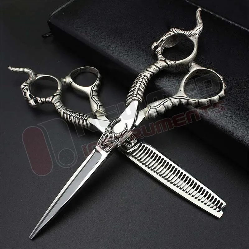 Scissors Manufacturer Hairdressing scissors 6 inch high-end hair salon professional barber scissors Tools Supplier