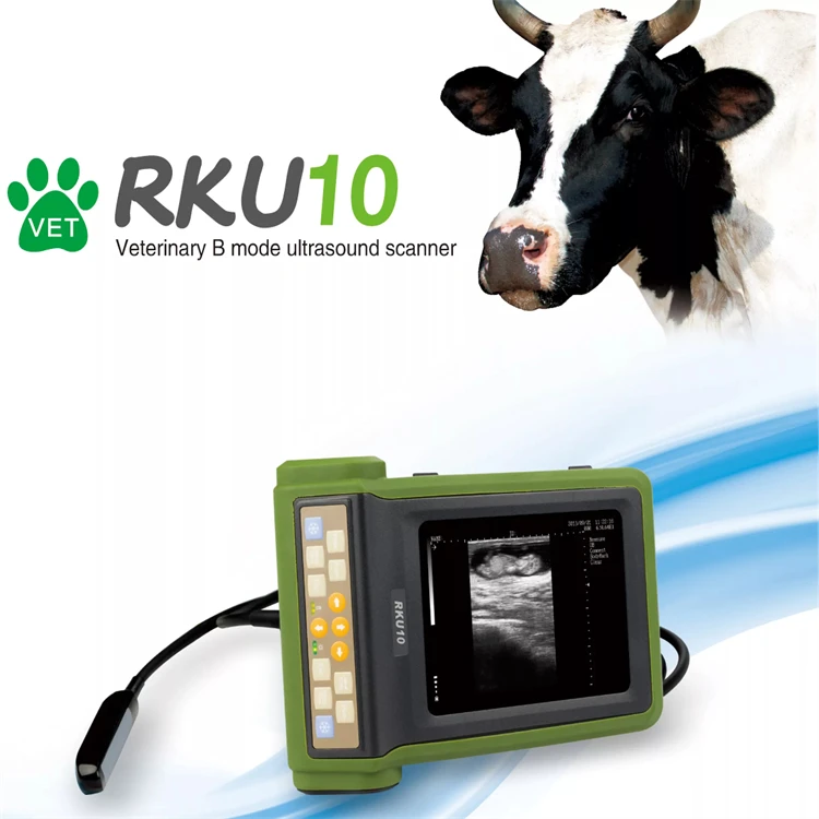 Veterinary Products Handheld Animal Vet ultrasound Device RKU10 Vet Ultrasound Scanner Portable Veterinary Ultrasound Machine