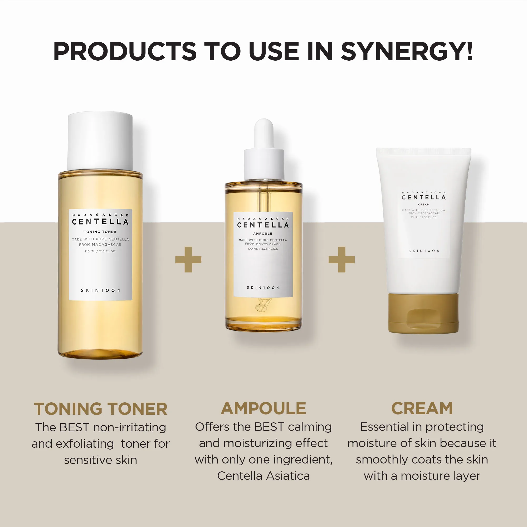 SKIN1004 Moisturizing Brightening Wrinkle Care Wholesale Face Cream Madagascar Centella Cream 75ml