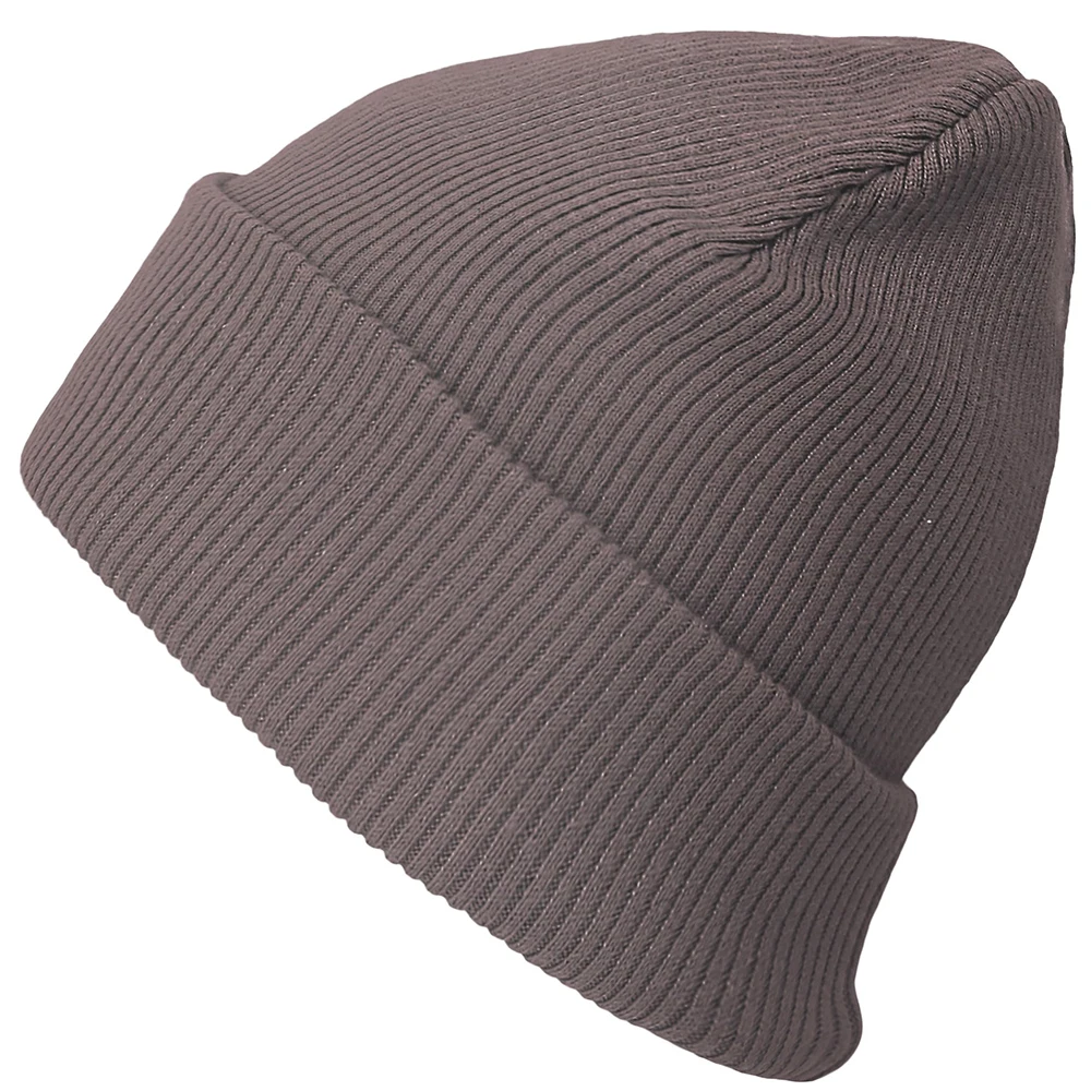 Wholesale Custom 100% Cotton Beanies Adult Acrylic Knit Beanie Hats with Your Own Logo Winter Warm Caps