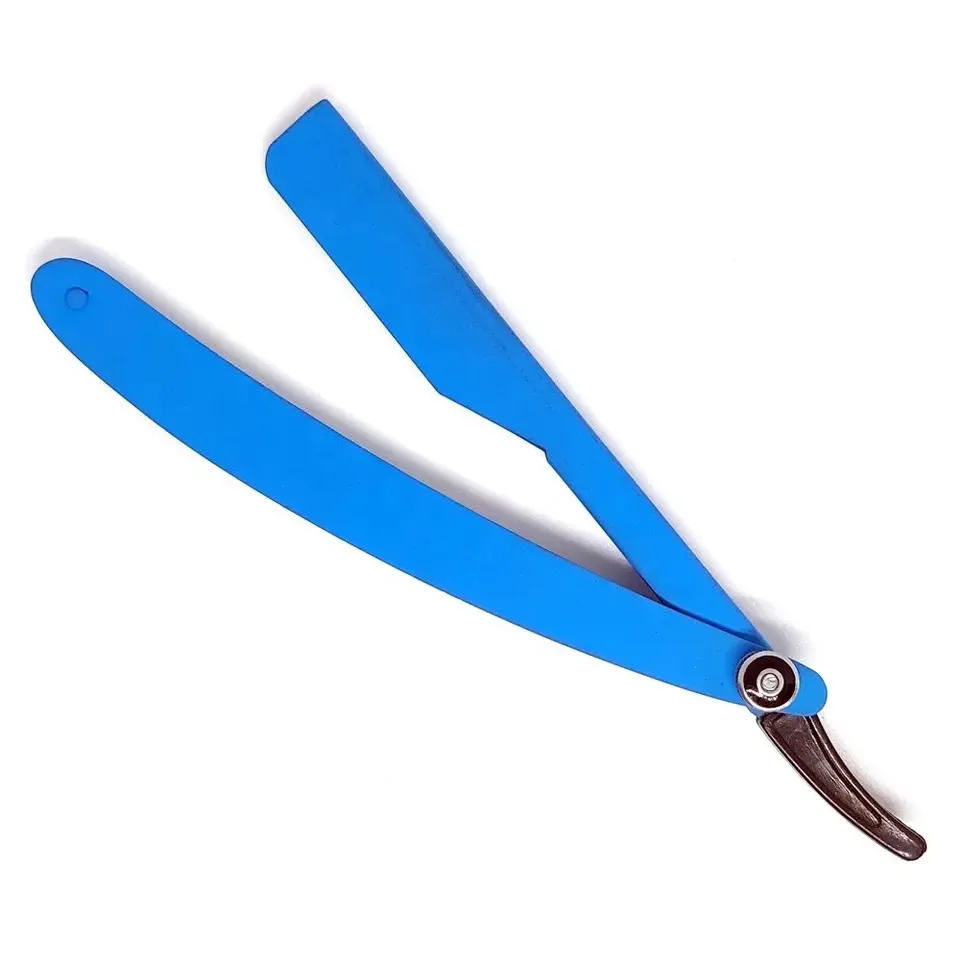 Salon Traditional Disposable Razor Manual Folding Barber Shaving Knife Cut Shaving Razor Eyebrow Head Hair Straight Edge Raz