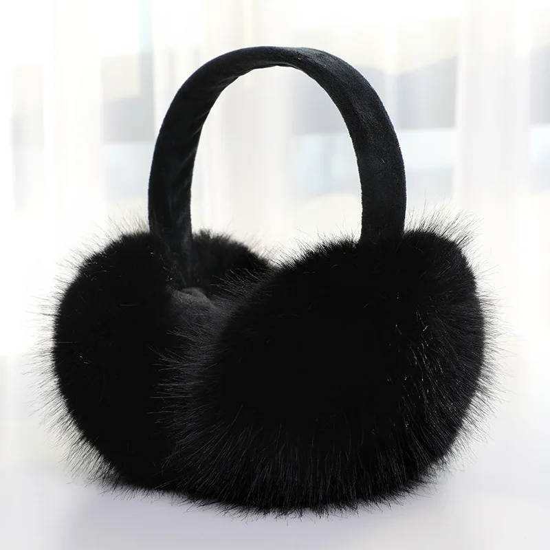 Stylish Unisex Fleece Earmuffs for Winter Cold Weather Ear Warmer Cover Protector Outdoor Accessory