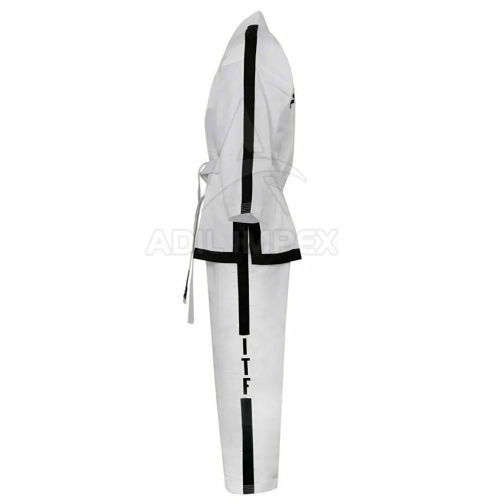 Professional White Color ITF Taekwondo Uniform Unisex Best Sale Fighting ITF Taekwondo Suit