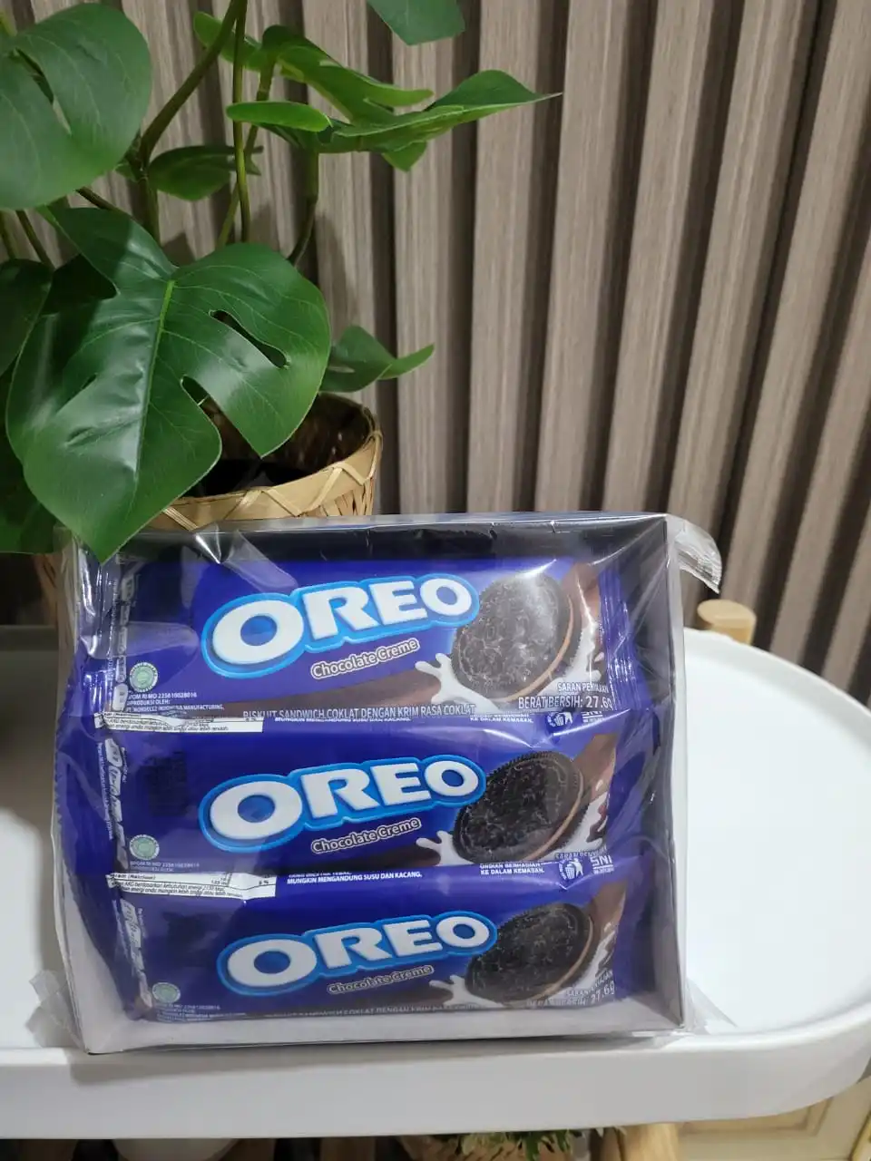 Branded Cookies and Cream 0reo Snack Biscuit Vanilla Chocolate Flavor 27.6gr