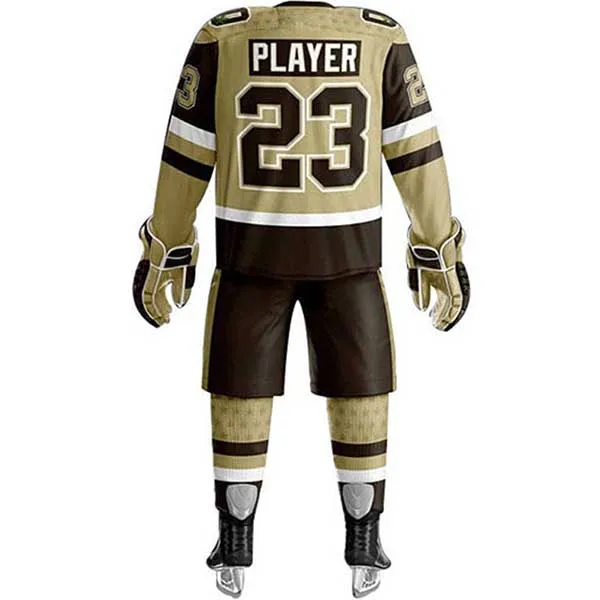 Unique Style Sublimation Sports Wear Customized Ice Hockey Uniform Set customize color Combination ice hockey Uniforms