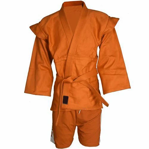 Оптовая продажа Высококачественная Униформа sambo из 100% хлопка с поясом куртка и шорты доступны в различных цветах