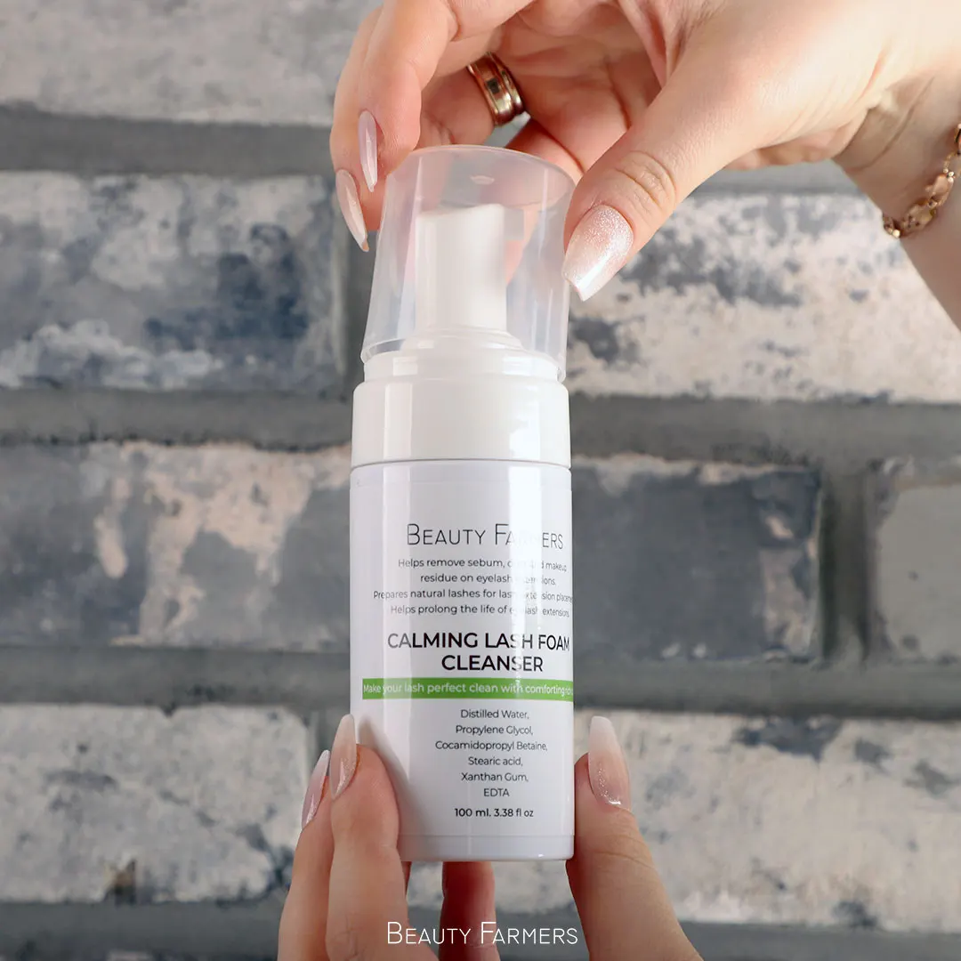 Korea manufactured eyelash shampoo 50ml/60ml/100ml (OEM, Private label is available)