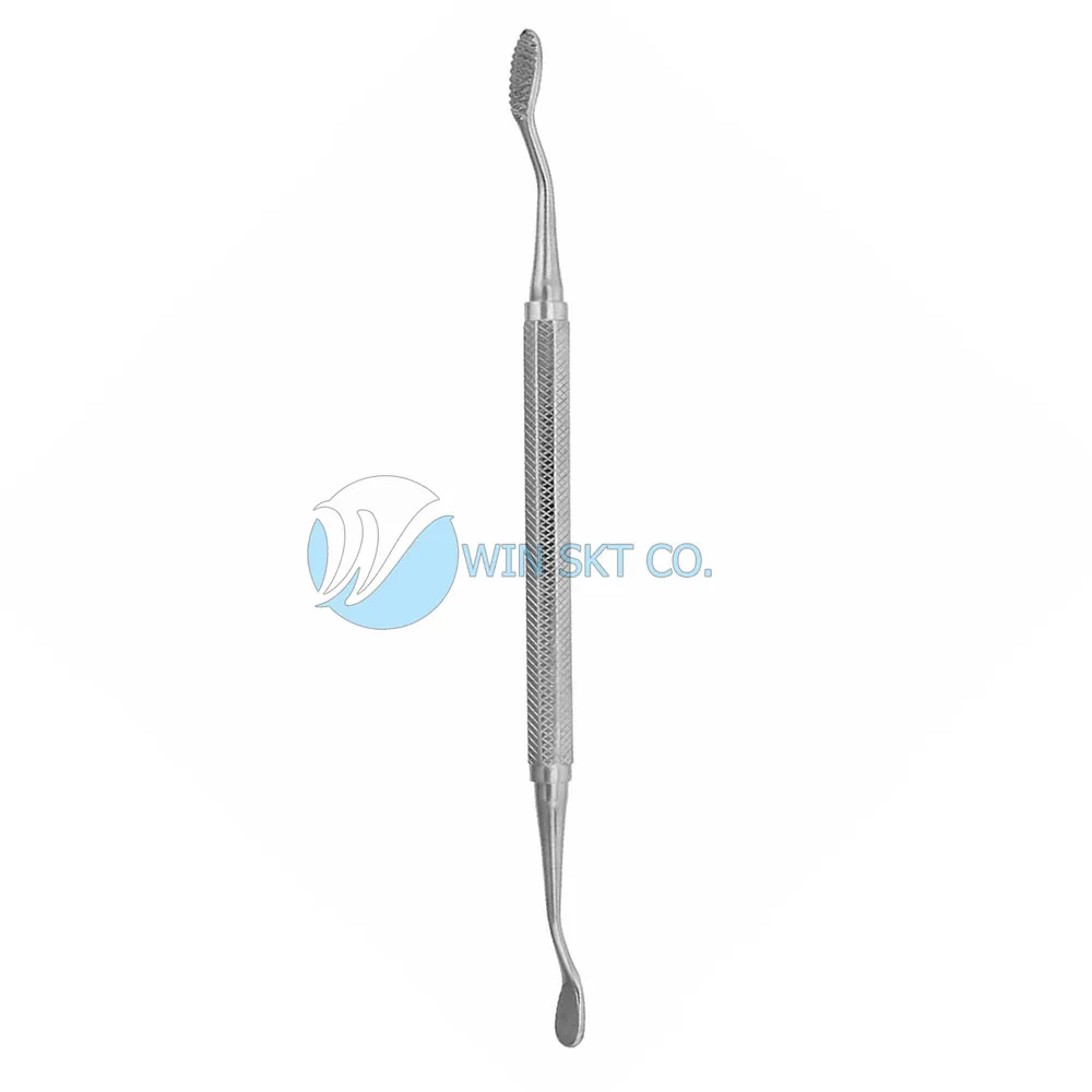 Surgical Bone File 21 Miller to Remove or Smooth Rough Edges of Alveolar Bone During Surgical Dental Bone File