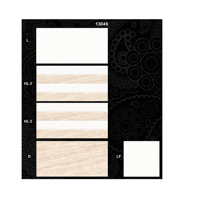 Glossy White Glazed Marble 300x600mm Porcelain Polished Ceramic Floor Tiles Impression Marble Ceramic Tiles