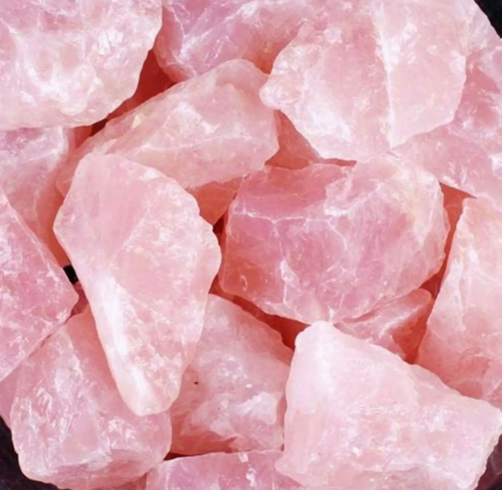 Best Quality Rose Quartz Natural Pink Crystal Stone Top Quality Silica