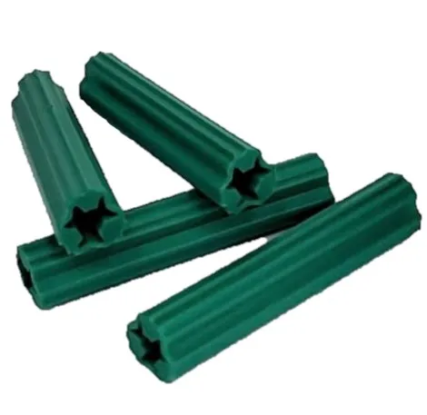 PVC PE WALL PLUG POWER FASTENER FLUTED PLASTIC ANCHOR