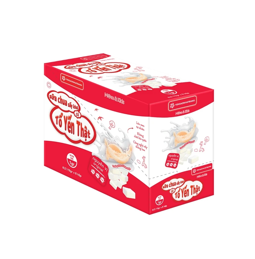 High Standard Freeze-Dried Yogurt (9.5g/box) Bag Storage Packing High Quality from Vietnam Supplier