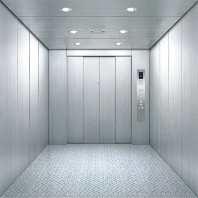 Mr/Mrl Kone Quality Large Space Room Freight Lifts Customized Cargo Goods Elevators