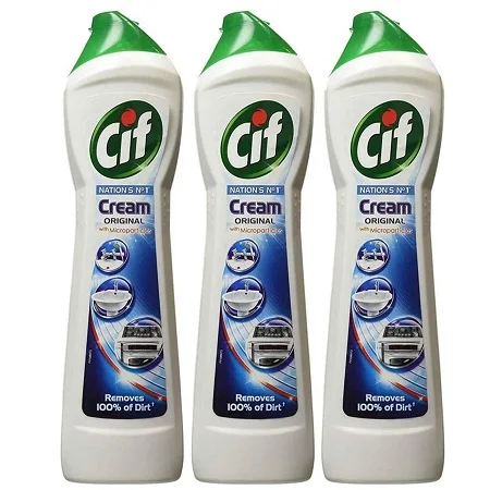 Cif Cream Cleaner Original 500ml (PACK OF 3)