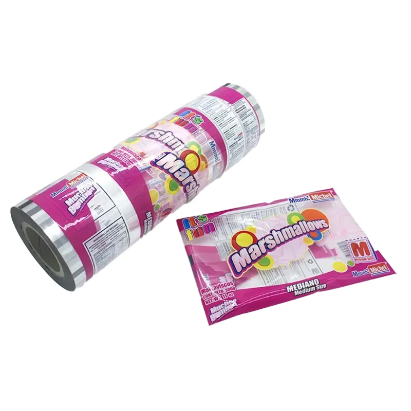 Food Grade Flexible Laminating Film Roll Bopp CPP PE Packaging Printed Customized Moisture Proof Plastic Film