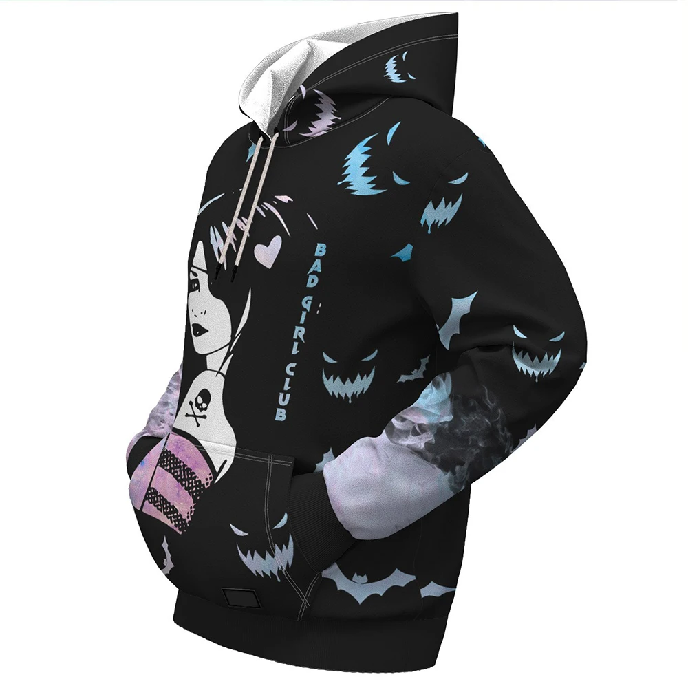 2022 Anime Sweatshirt plus Size Custom men own your design custom logo 3d Print Unisex Drawing Hoodie