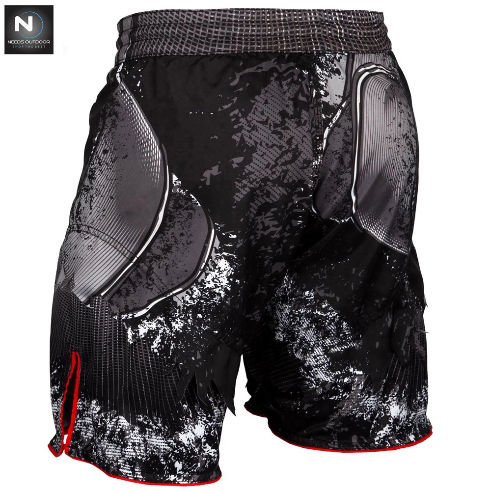Men Boxing Pants MMA Shorts Fight Grappling Short Polyester Kick Boxing Muay Thai Pants By NEEDS OUTDOOR