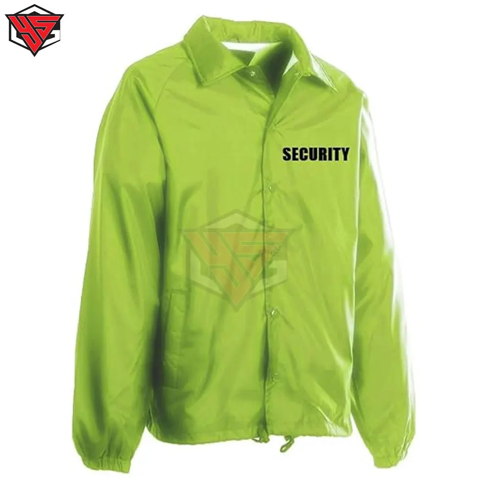 First Class Windbreaker Security Jackets Best Quality Wholesale Prices Durable Reliable Security Outerwear