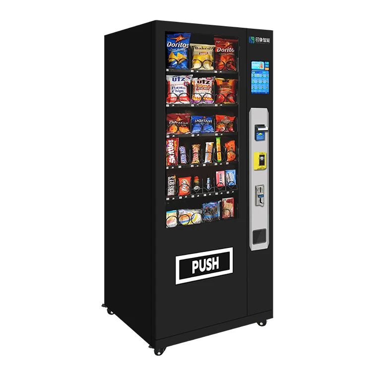 Snack Bottled Water Beer Cold Drink Vending Machine Factory Convenient Store Vending Machines For Food And Drinks Snacks