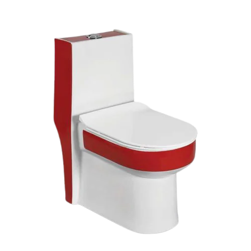 Bathroom Luxury Style Golden Line Round One Piece Commode Ceramic Gold And Black Toilet For 5 Star Hotel