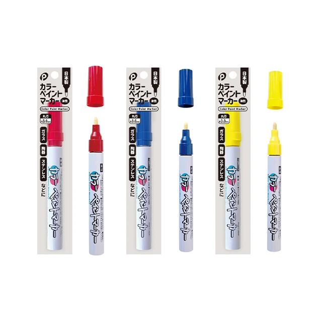 Изысканные качественные бутылки керамика из нержавеющей стали кисть с круглым носком Перманентная художественная линия маркер краски