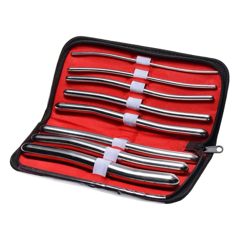 8 Pcs Set Hegar Uterine Dilator Sounds Stainless Steel Double Ended surgical instruments superior quality