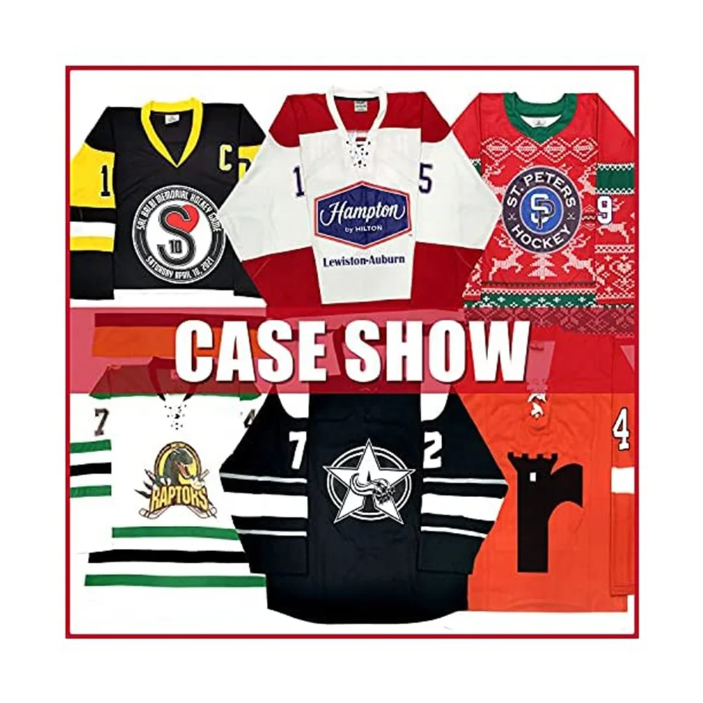 Wholesale Custom Ice Hockey uniform League Team Color Practice Jersey for Junior to Senior Adult and Youth Personalize