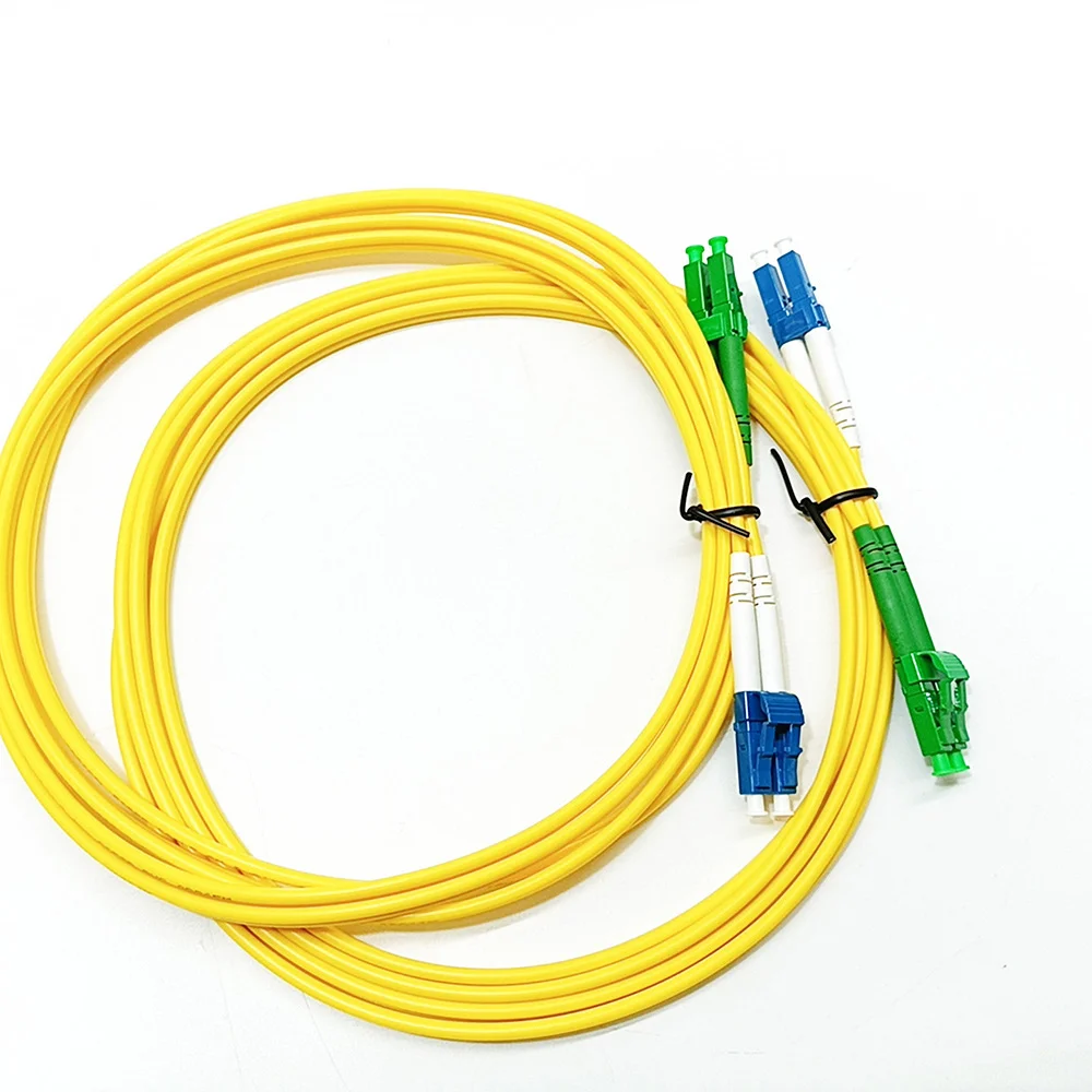 Single-Mode Optical Fiber Jumper LC-APC/UPC Duplex 1/2/3/5m 3.0/2.0mm Dual Core SC Connector for FTTH Fiber Optic Use