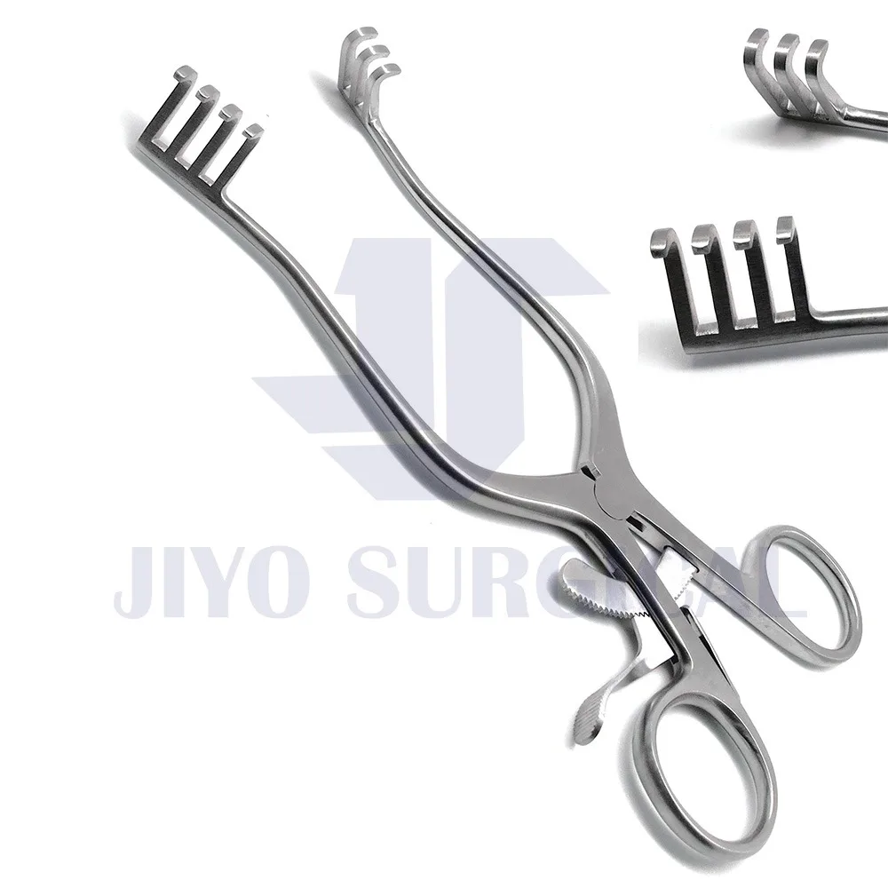 Weitlaner Premium 13cm CE ISO Approved Surgical Instrument Self Retaining Retractor with Blunt Prongs Veterinary Syringe Needle