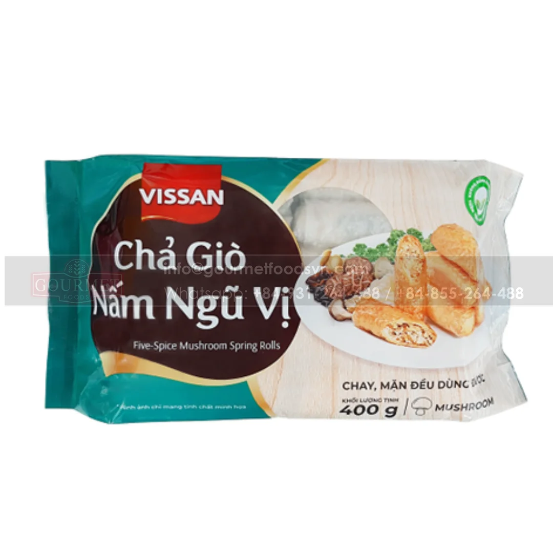 Весенние рулоны Vissan с пятью специями, грибы, варить различные блюда, удобные для вашей семьи
