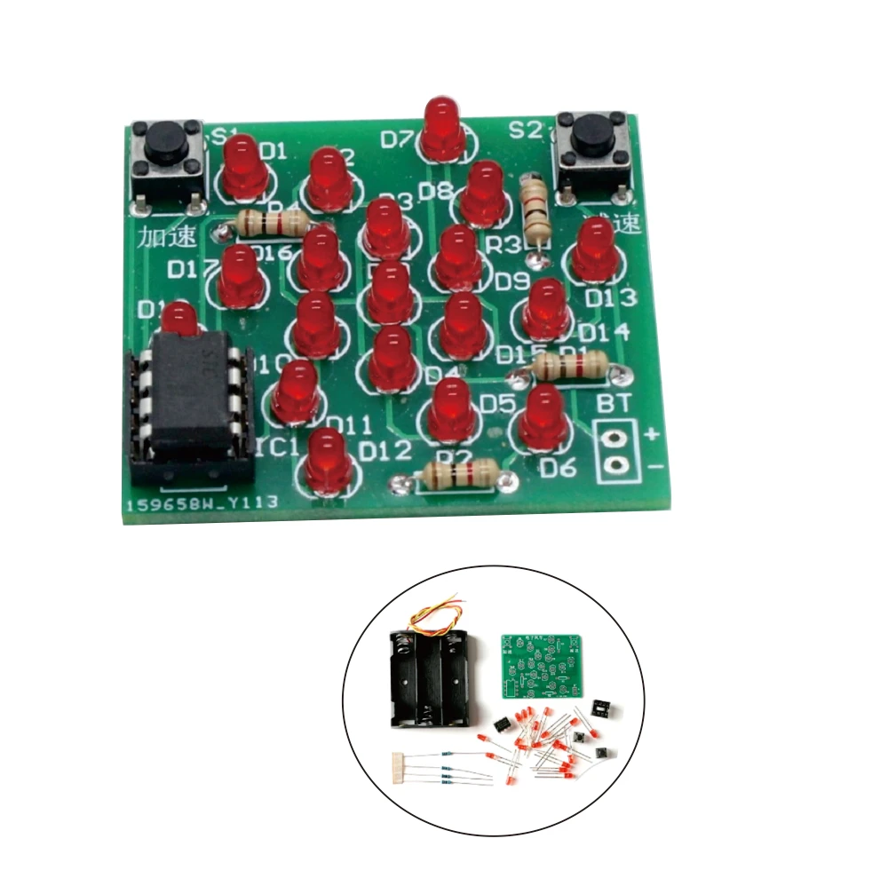 DIY electronics soldering windmill adjustable speed kit training soldering kit