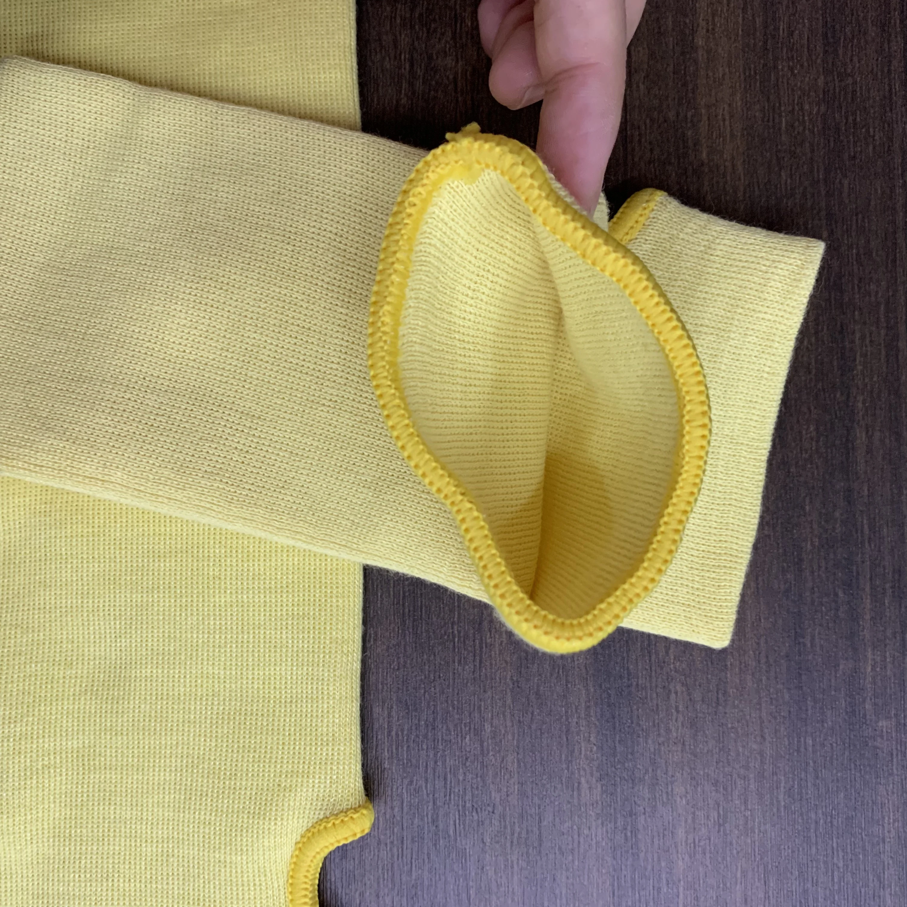 Popular Kevlar double-layer cut-resistant fire safety sleeve, length can be customized