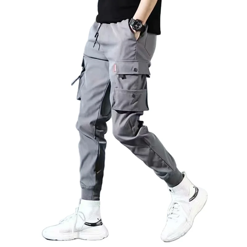 Men Cargo Pant Custom New Loose Fit Baggy Straight Leg Men Cargo Parachute Pants Men