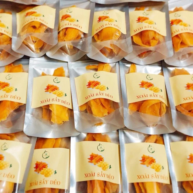 Dried Vietnamese mango is a delicious low-fat nutritious snack dry mango makes a healthy addition to any kids lunch box
