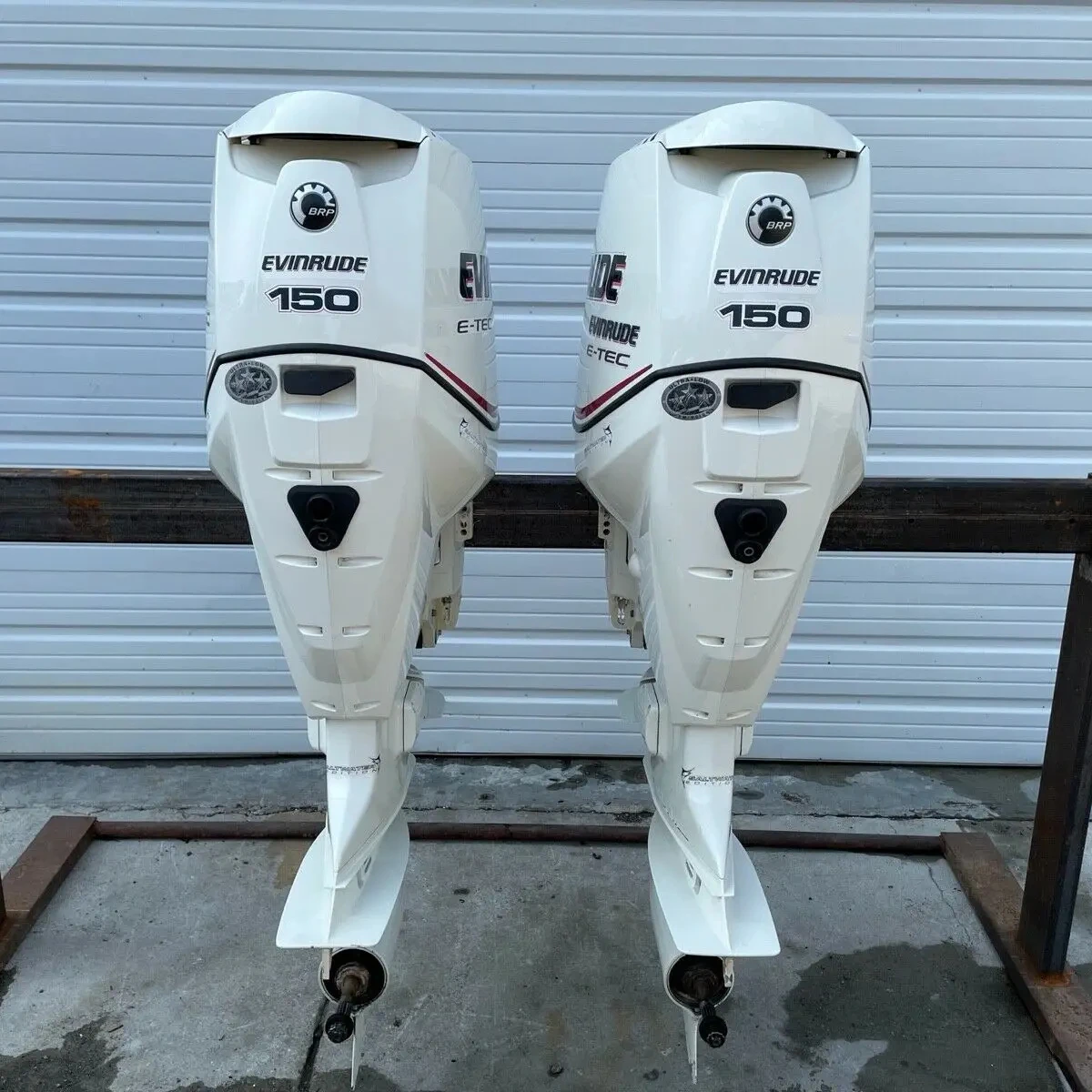 Используется довольно двойной Etec E-Tec 150HP промышленный 2-тактный подвесной мотор 25 вал ручной инструмент OEM Поддержка настройки