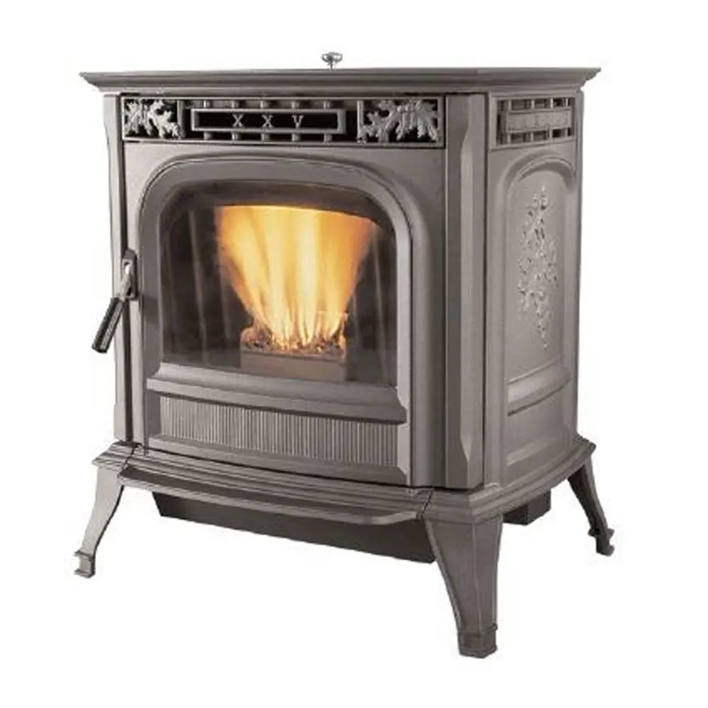 Home Heating Wood Pellet Stove Hot Selling OEM Biomass Stove with Hot Air and Wood Burning Features