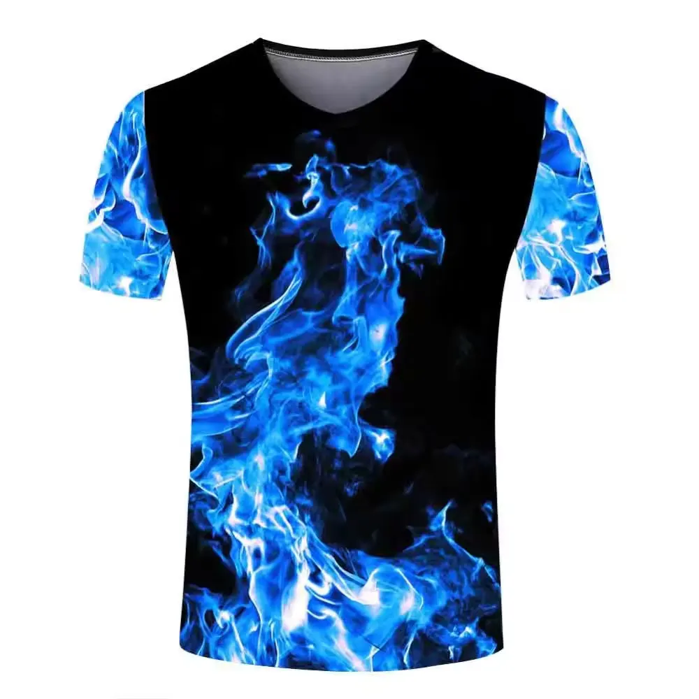 Latest Summer Arrival Custom Made Cool Design 3D Sublimation Printed Pro Quality Casual T Shirt For Sale In Cheap Rates